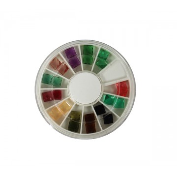 [630054] Gema Decorativa Cuadrada MH Cosmetics