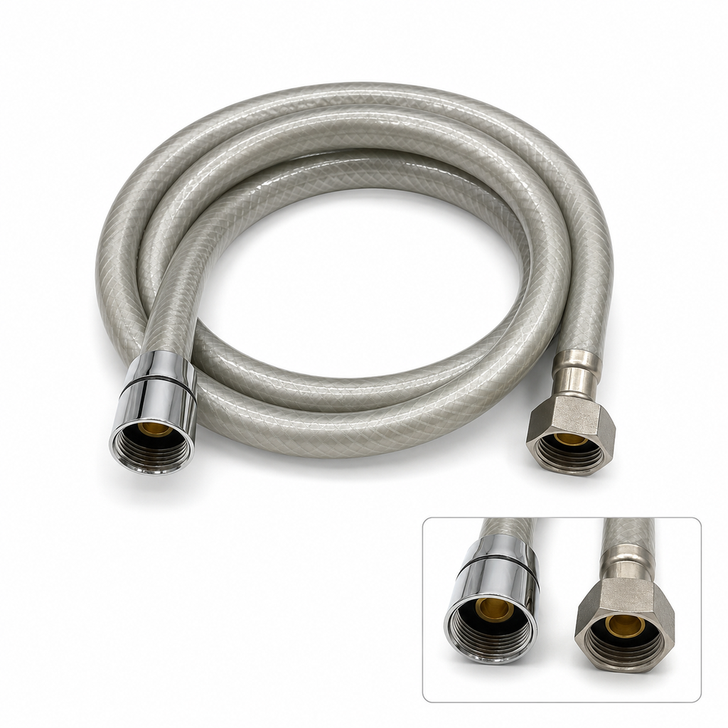 [5307300] Manguera goma Gris 1,20M H/H