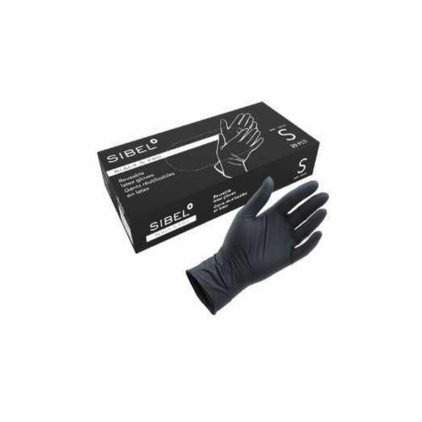 Guantes Black Latex (S)