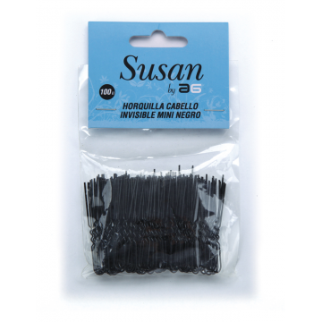 [16007] Horquilla Invisible Susan 100 Un (BLACK)