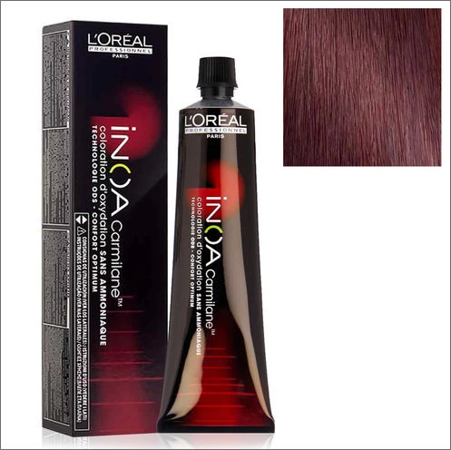 [3474630634602] L'Oreal Professionnel Inoa Carmilane Tinte Pelo (C 4.62 BURDEOS CASTAÑO ROJO IRISADO)
