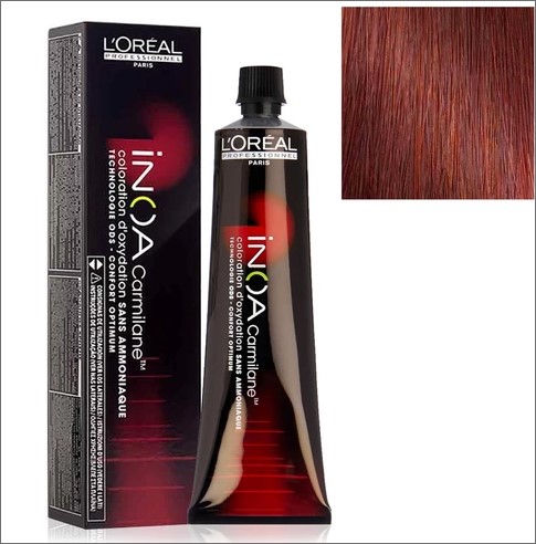 [3474630634701] L'Oreal Professionnel Inoa Carmilane Tinte Pelo (C 5.6 GRANADA CAST CLARO ROJO)